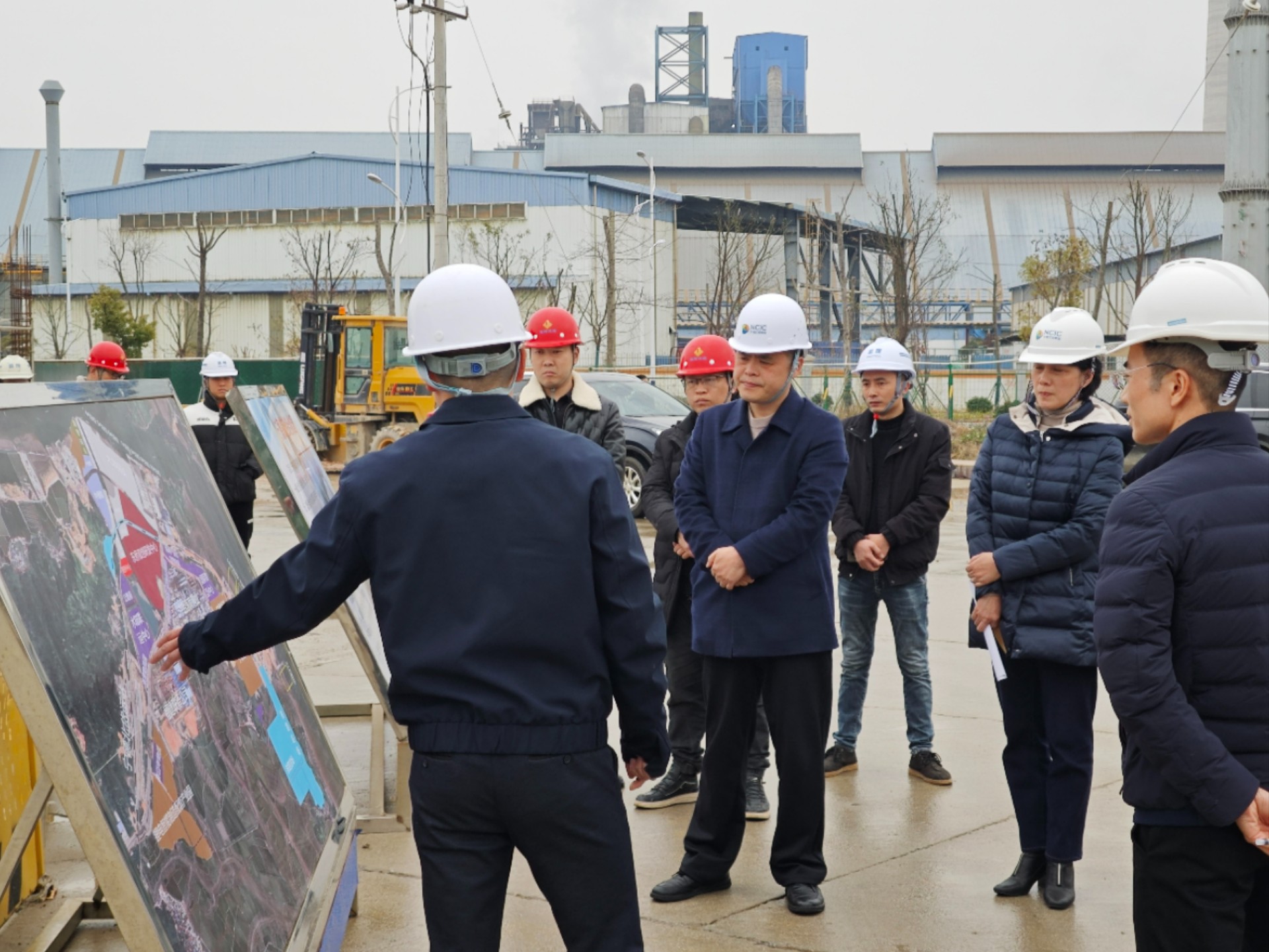 2024-2-29市ag亚娱集团领导深入市ag亚娱物流集团项目一线调研，，，，，，章佳琦拍摄1.jpg